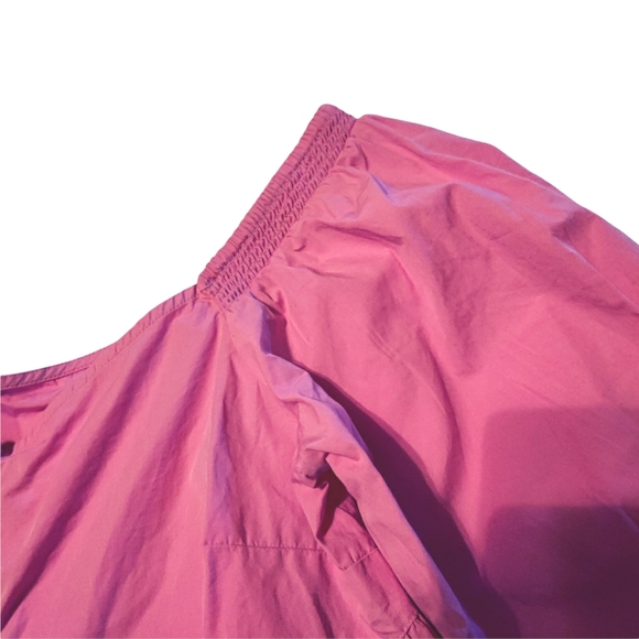 Free People Veronica Poplin Sweetheart Peplum Babydoll Puff Sleeve Blouse - Picture 8 of 15